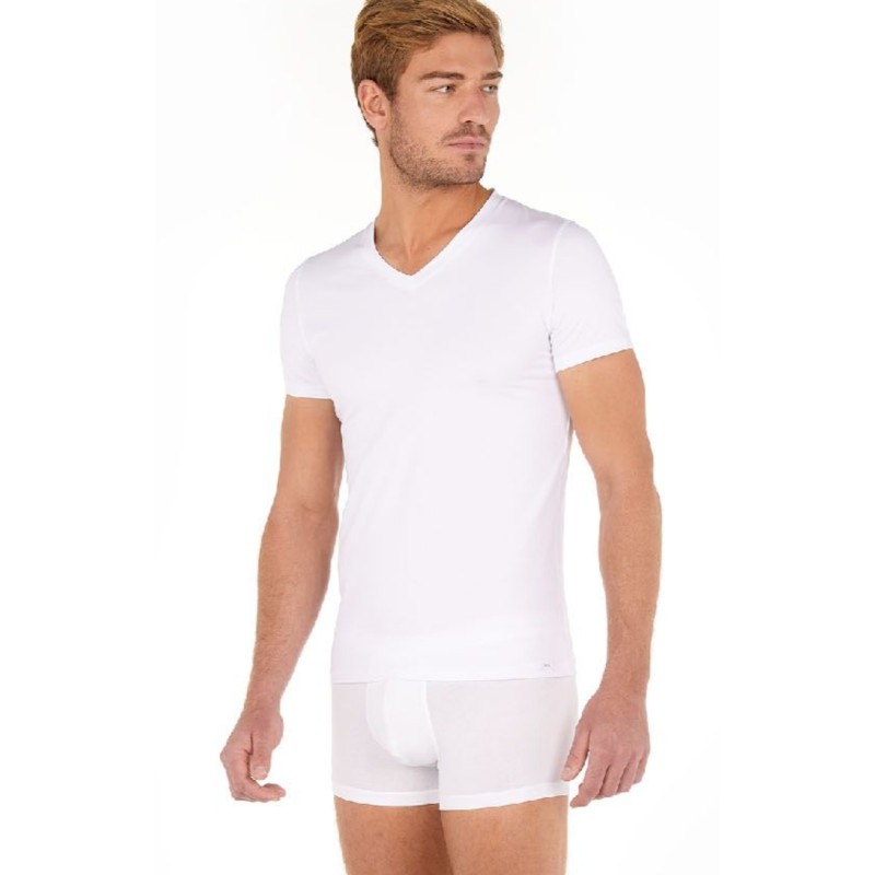 T-shirt Hom lyocell/tencel