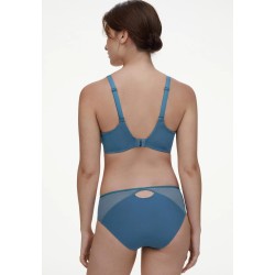 Soutien gorge emboîtant bleu Legend Chantelle