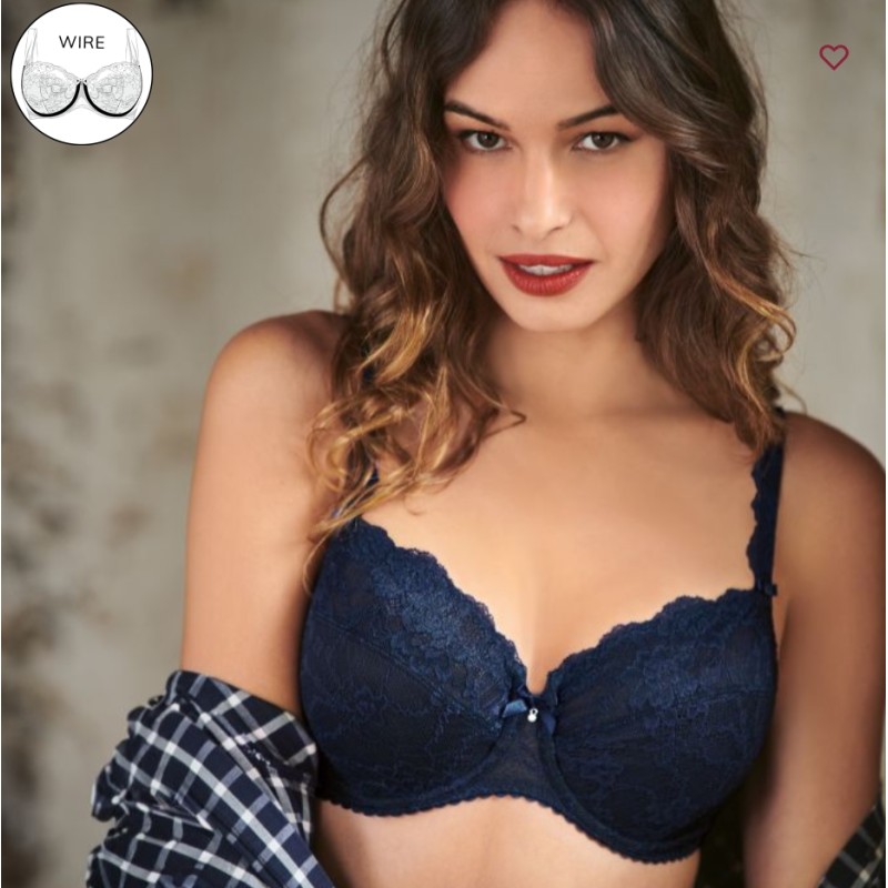 Soutien gorge en dentelle Bobette Rosa Faia