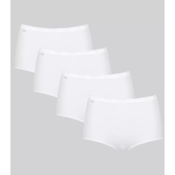 Culottes hautes Maxi Basic coton Sloggi 3+1 offert