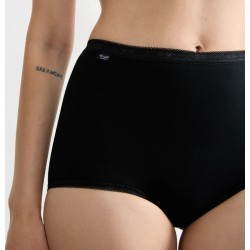 Culottes hautes Maxi Basic coton Sloggi 3+1 offert