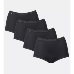Culottes hautes Maxi Basic coton Sloggi 3+1 offert