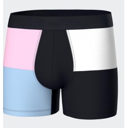 Boxer rose et bleu Eden Park