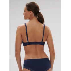 Soutien gorge sans armatures bleu Eugénie Simone Pérèle