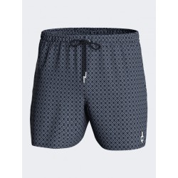 Short de bain marine à motifs Impetus