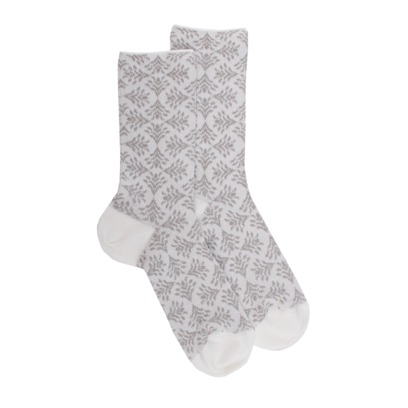 Chaussettes fil d'ecosse Doré Doré