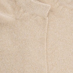 Socquettes courtes pailletées Doré Doré