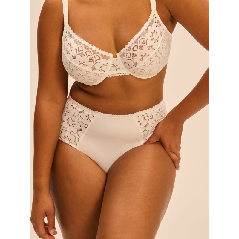 Culotte haute ivoire Oisive Simone Pérèle