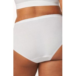 Culottes Midi chic coton Sloggi 3 + 1 offert