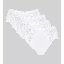 Culottes Midi chic coton Sloggi 3 + 1 offert