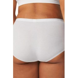 Culottes hautes coton Maxi chic Sloggi 3 + 1 offert