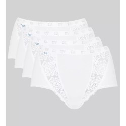 Culottes hautes coton Maxi chic Sloggi 3 + 1 offert