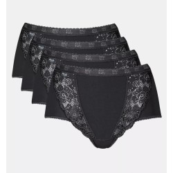 Culottes hautes coton Maxi chic Sloggi 3 + 1 offert
