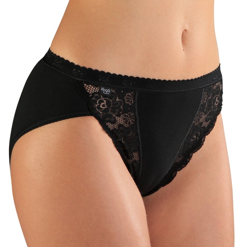Slips Tai chic coton Sloggi 3 + 1 offert