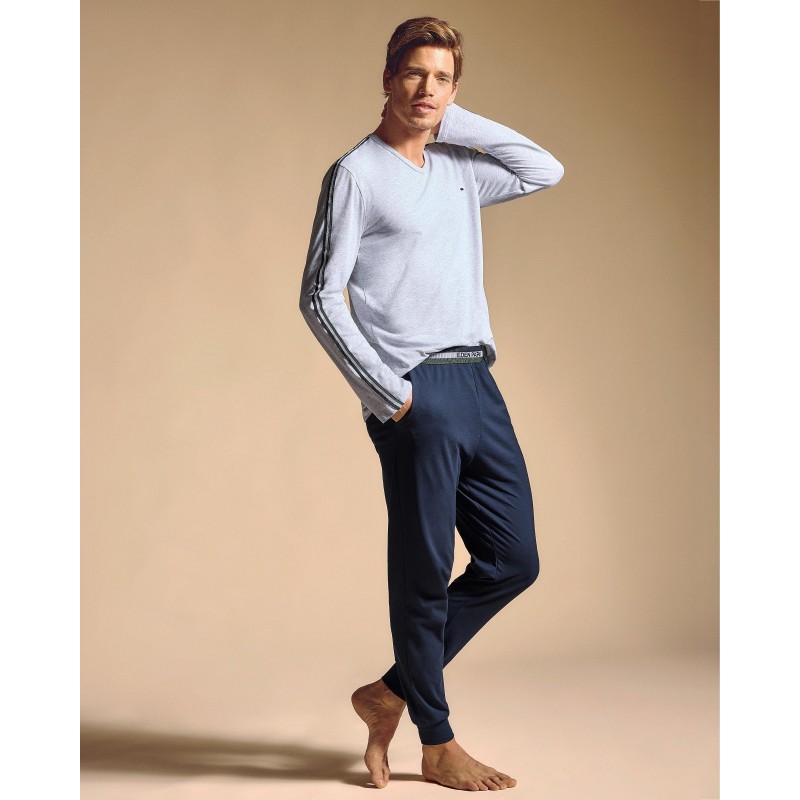 Pyjama gris Eden Park