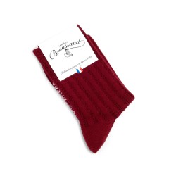 Chaussettes fantaisie laine Broussaud