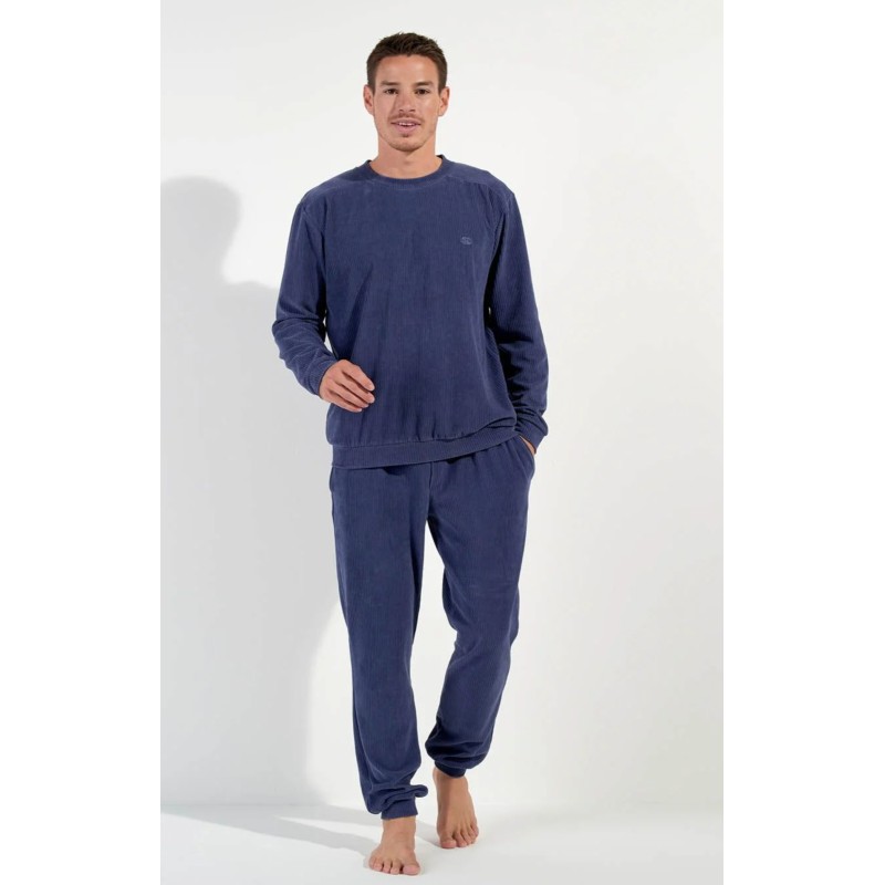 Pyjama d'intérieur velours chaud Ronnie Hom