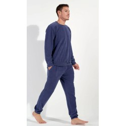Pyjama d'intérieur velours chaud Ronnie Hom