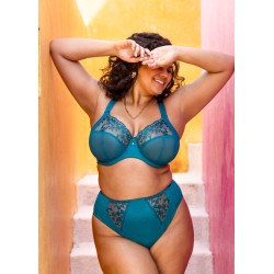 Soutien gorge emboîtant bleu pétrole Zarla Elomi