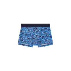 Boxer bleu imprimé Vibe Hom