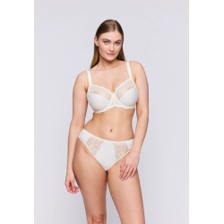 Slip ivoire et jaune Novaro Prima Donna