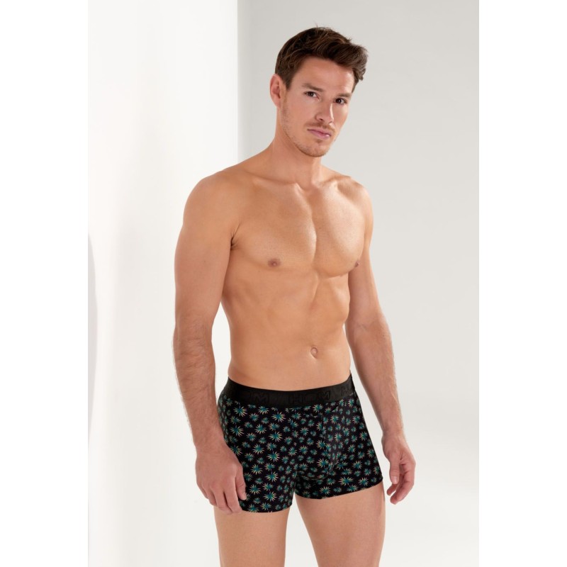 Boxer noir imprimé Dizzy Hom