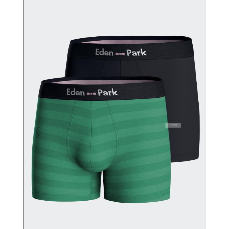 Boxer duo vert Eden Park