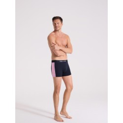 Boxer marine et rose Eden Park