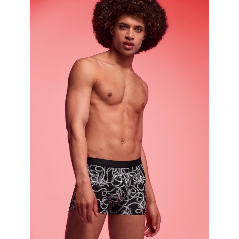 Boxer noir chaînes Impetus