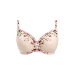 Soutien gorge emboîtant rose fleur Marie Fantasie