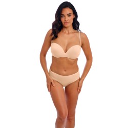 Soutien gorge bandeau invisible push-up Inès secret Wacoal