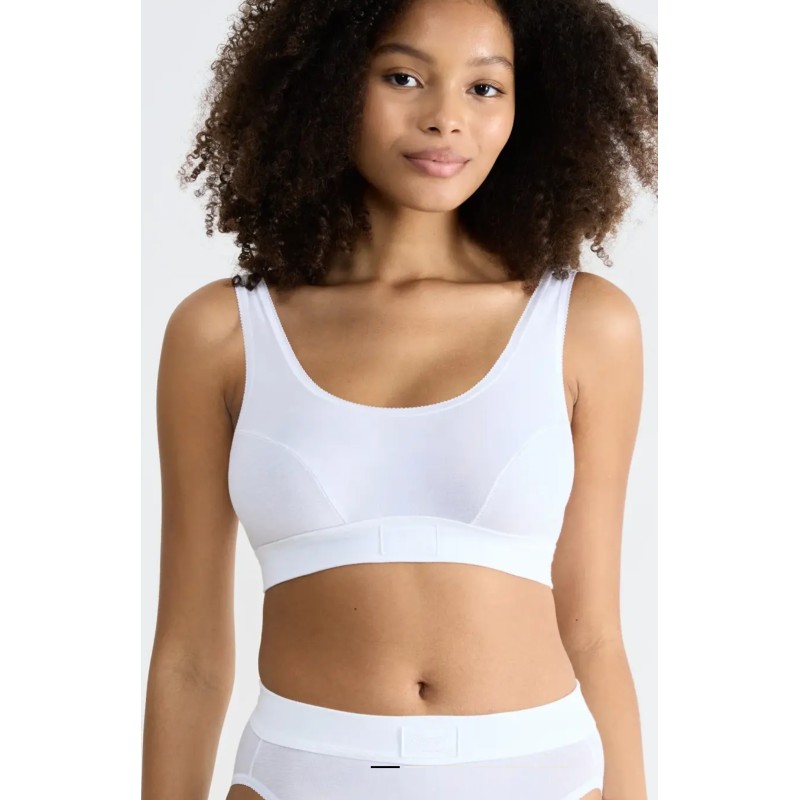 Brassière coton double confort top Sloggi