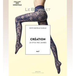 Collant dentelle Marine Le Bourget