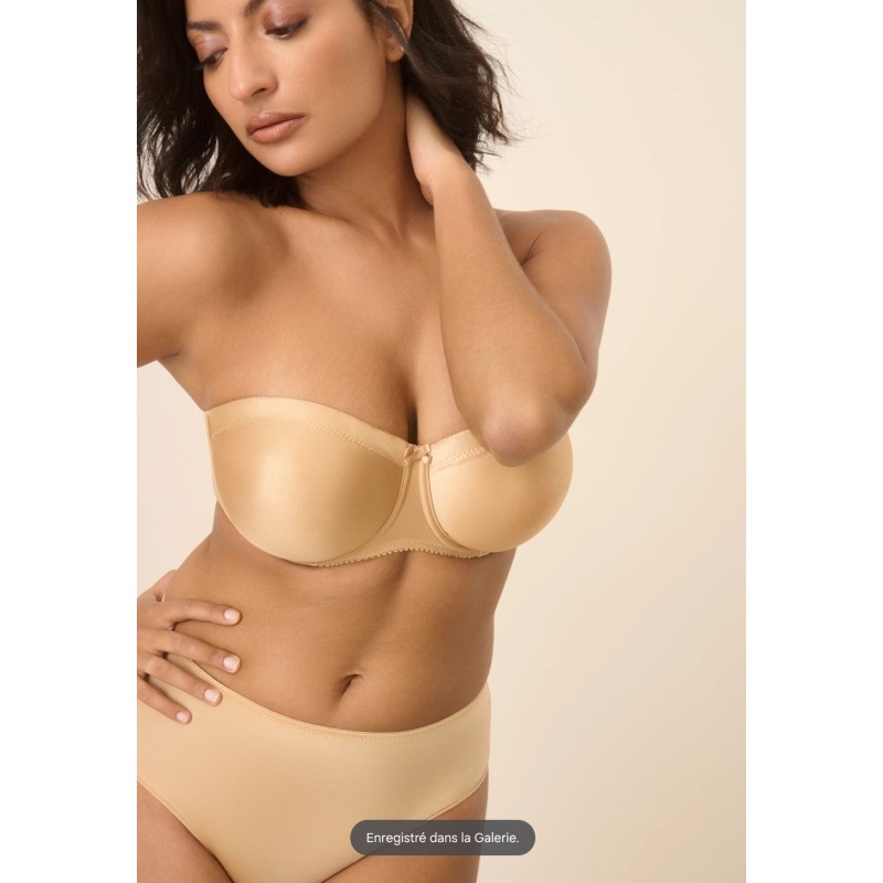 Soutien gorge bandeau invisible Satin Prima Donna