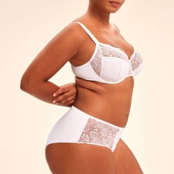 Soutien gorge emboîtant blanc Lumineuse Simone Pérèle