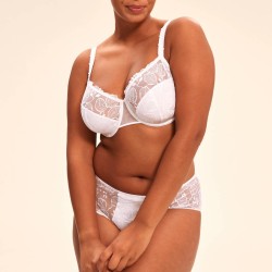 Soutien gorge emboîtant blanc Lumineuse Simone Pérèle