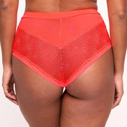 Shorty taille haute orange vif Sophora Prima Donna