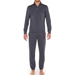 Tenue d'intérieur anthracite modal Laguardia Hom