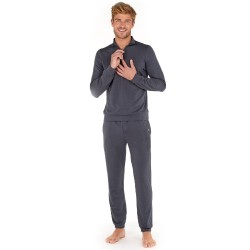 Tenue d'intérieur anthracite modal Laguardia Hom