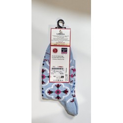 Chaussettes bleu ciel coton Labonal
