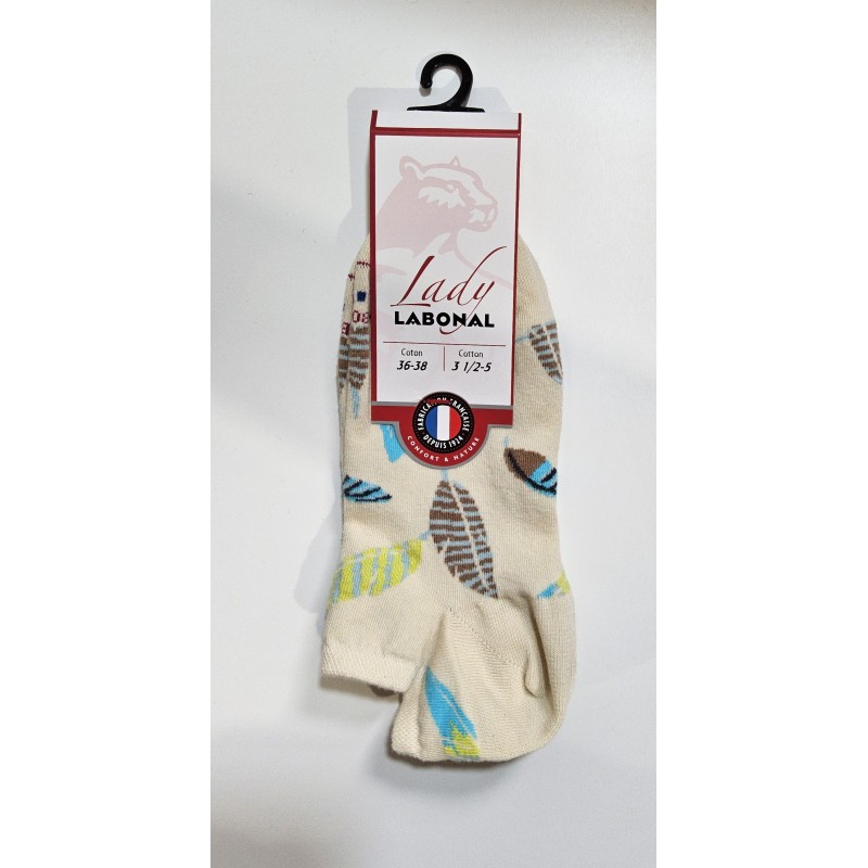 Socquettes coton plumes Labonal