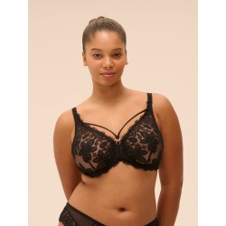 Soutien gorge foulard noir Précieuse Simone Pérèle