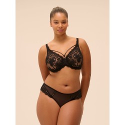 Soutien gorge foulard noir Précieuse Simone Pérèle