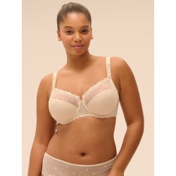 Soutien gorge emboîtant beige topaze Délice Simone Pérèle