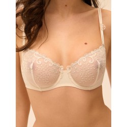 Soutien gorge corbeille beige topaze Délice Simone Pérèle