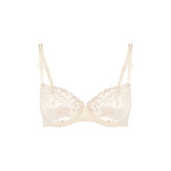 Soutien gorge corbeille beige topaze Délice Simone Pérèle