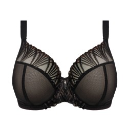 Soutien gorge emboîtant noir festif Reja Elomi