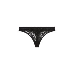 Tanga noir Précieuse Simone Pérèle