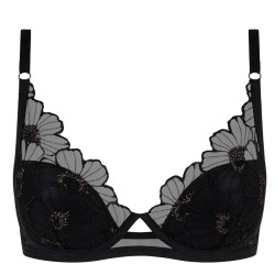 Soutien gorge coque noir festif Lush Chantelle