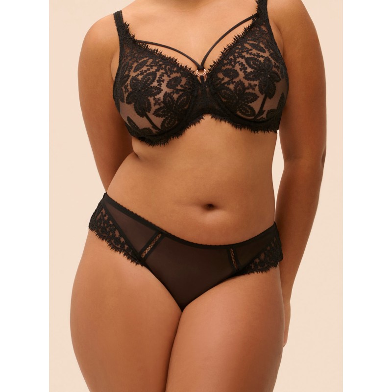 Slip noir Précieuse Simone Pérèle